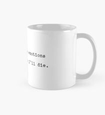 John Mulaney Emotions Quote Mug