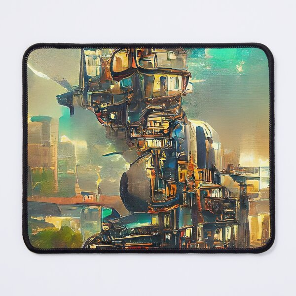 Item preview, Steampunk Futuristic Surrealism Art City designed and sold by Neo-Expression.