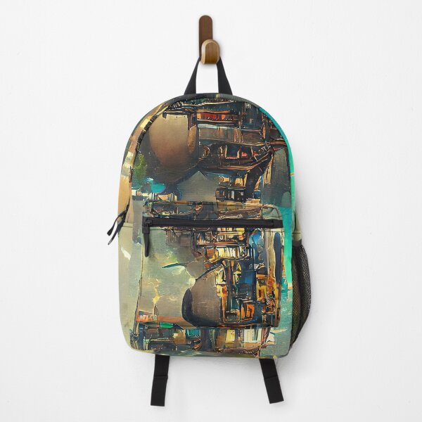 Item preview, Steampunk Futuristic Surrealism Art City designed and sold by Neo-Expression.
