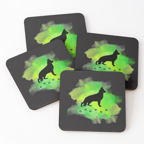 Item preview, Watercolour German Shepherd. Watercolour splash german shepherd. designed and sold by Doggymadness.