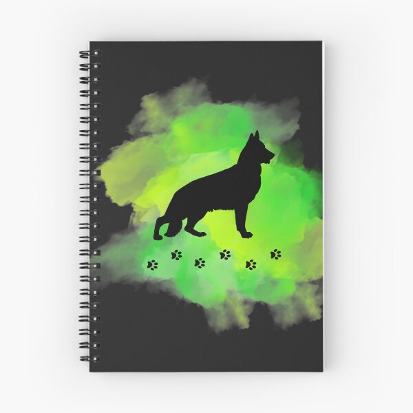 Item preview, Watercolour German Shepherd. Watercolour splash german shepherd. designed and sold by Doggymadness.