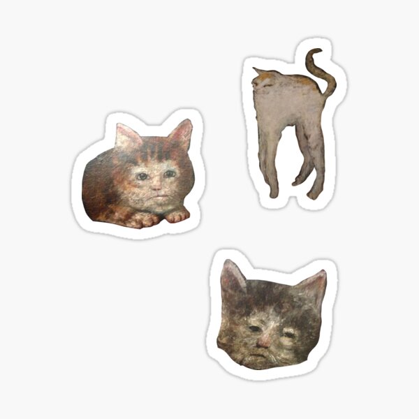 Item preview, Medieval cats sticker pack designed and sold by SOTRC.