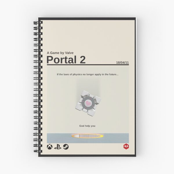 Item preview, Portal 2 Poster designed and sold by RatMittens.
