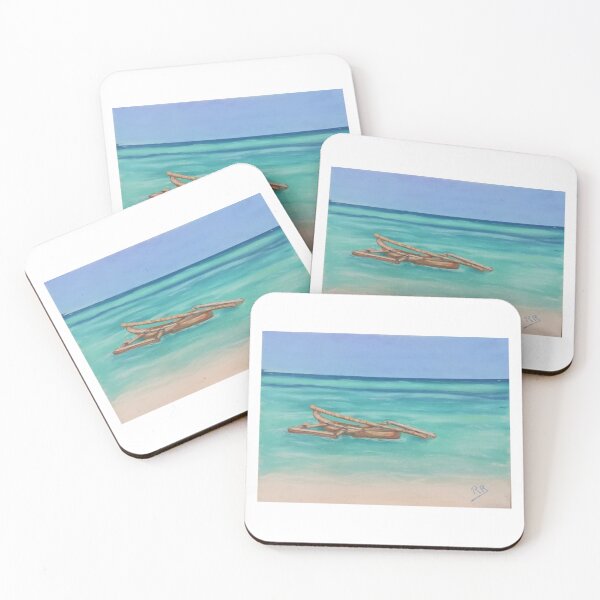 Item preview, Tanzania Zanzibar boat Drawing with pastels designed and sold by ROXANEDS.
