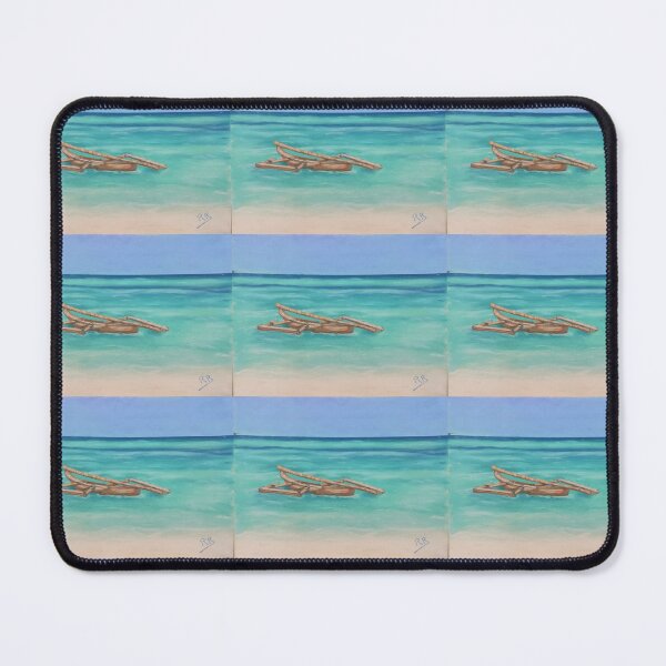 Item preview, Tanzania Zanzibar boat Drawing with pastels designed and sold by ROXANEDS.