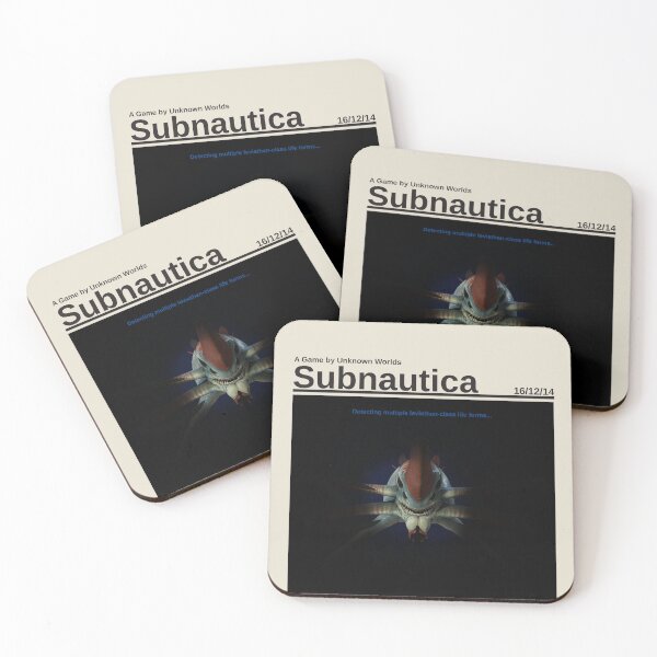 Item preview, Subnautica Poster designed and sold by RatMittens.