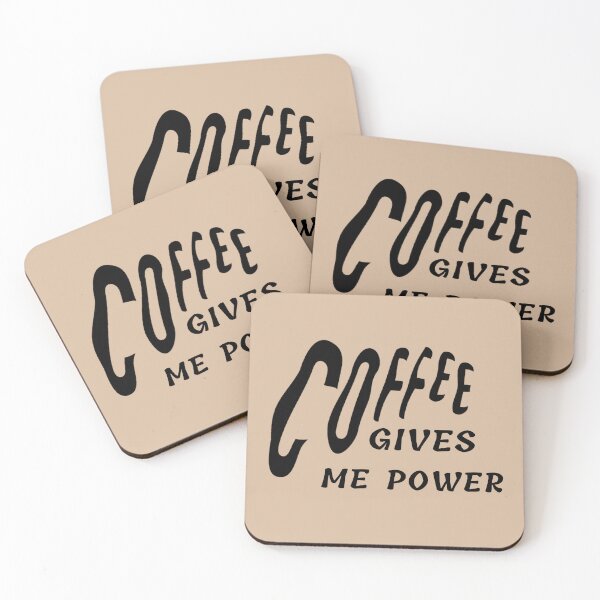 Item preview, Coffee gives me power designed and sold by We Grow.