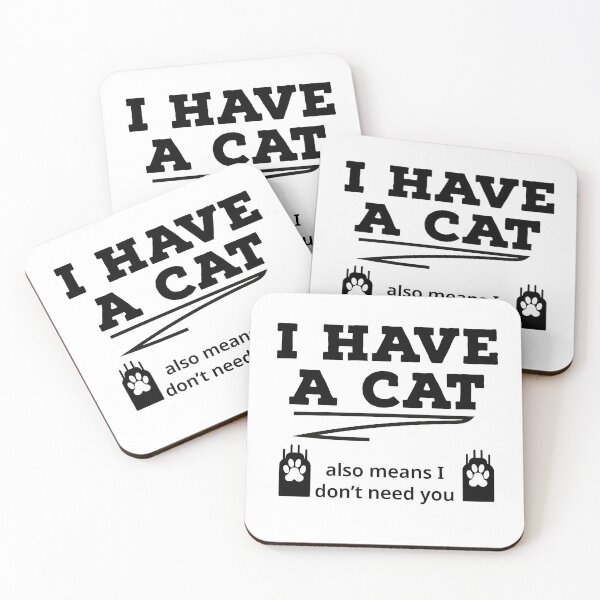 Item preview, tengo un gato designed and sold by ArtBySymone.