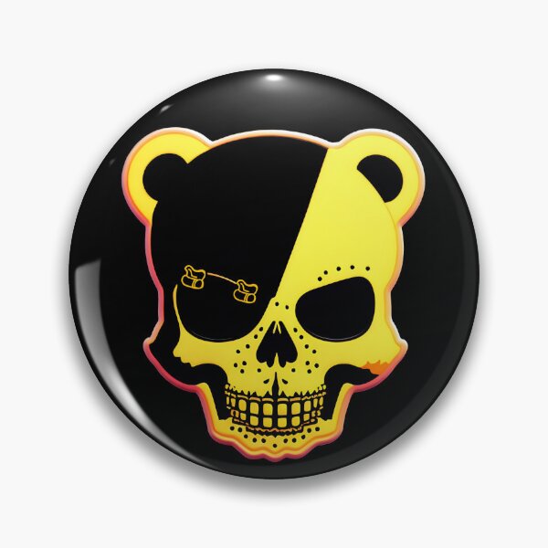 Item preview, Dia de los muertos Panda skull V00 designed and sold by CreArtorium.