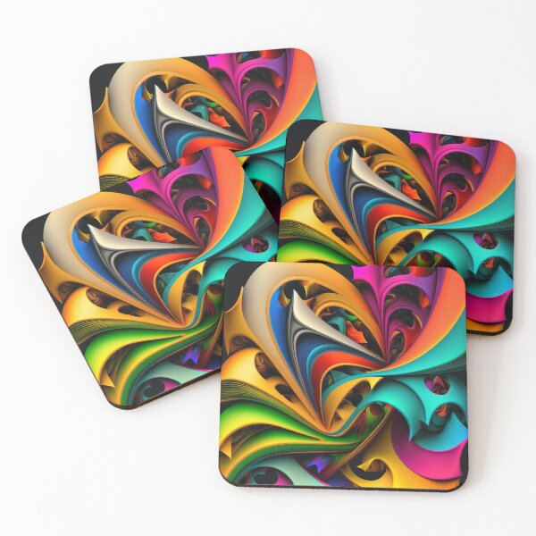 Item preview, Multicolored Abstract designed and sold by Oussamamehenni.