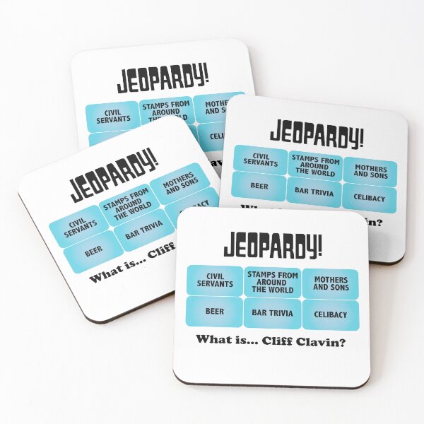 Item preview, Cliff Clavin Dream Jeopardy Board designed and sold by WNKYNCheersPod.