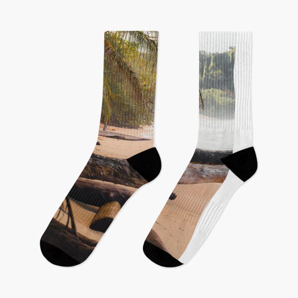 Item preview, Trees on a beach in Caribbean Panama designed and sold by photofelix-.