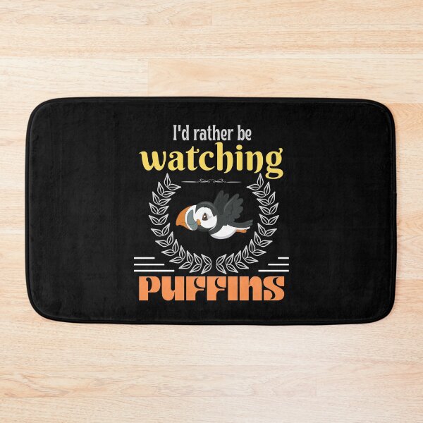Item preview, i'd rather be watching puffins designed and sold by vidyaroul.