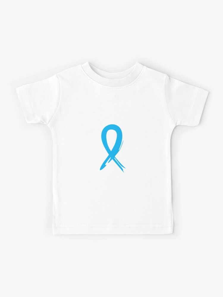 Prostate Cancer Ribbon, Blue Ribbon, Prostate Cancer Kids T-Shirt for Sale  by BlueDiamond-19