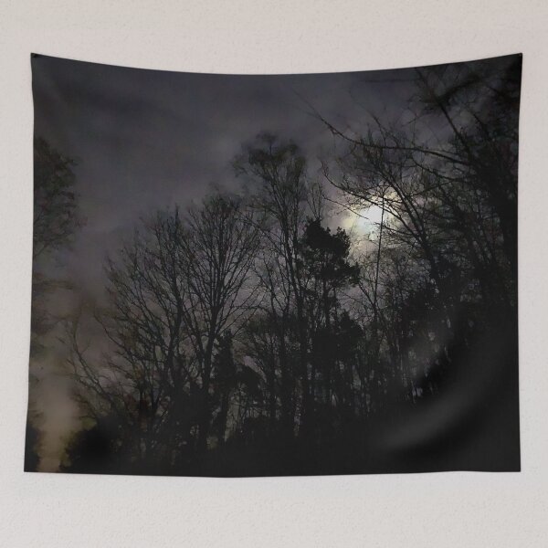 Item preview, Moonlight in the winter-forest designed and sold by Jakayba.