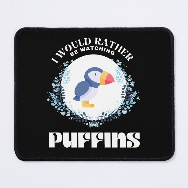 Item preview, i'd rather be watching puffins designed and sold by vidyaroul.
