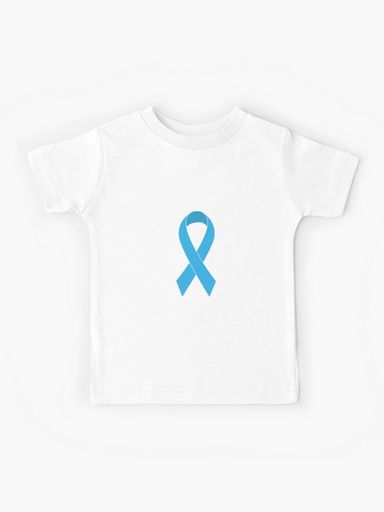 Prostate Cancer Ribbon, Blue Ribbon, Prostate Cancer Kids T-Shirt for Sale  by BlueDiamond-19