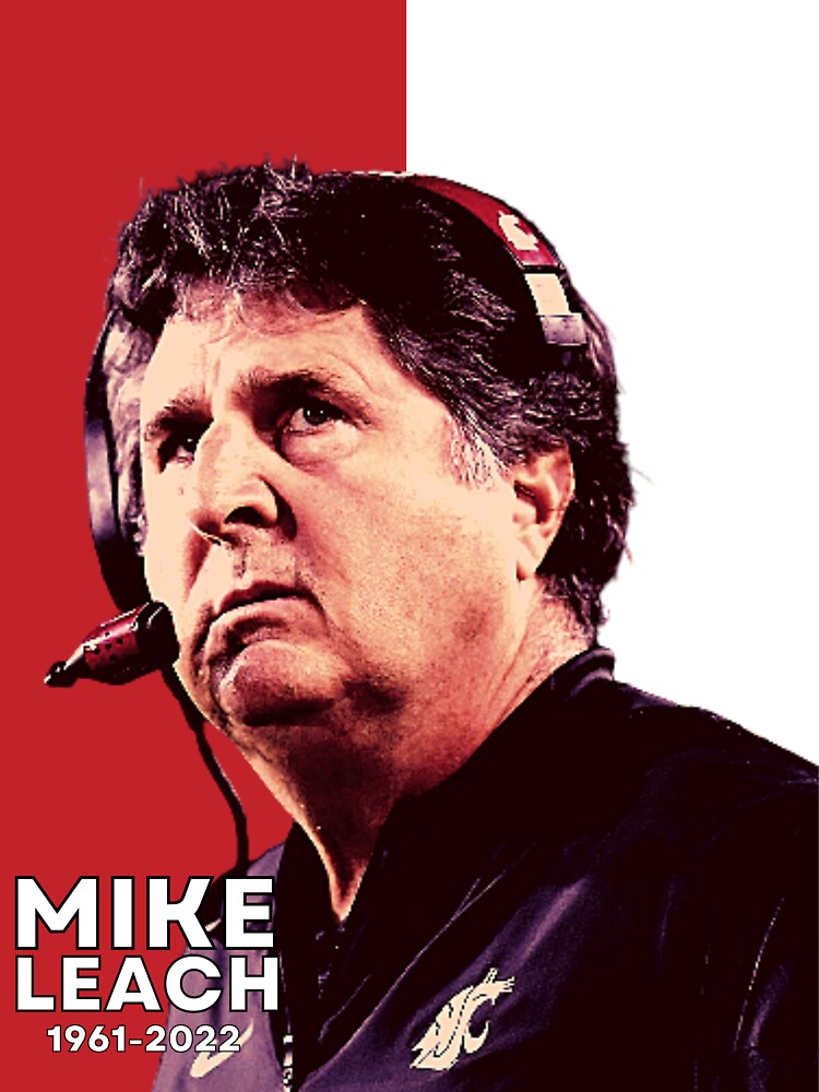 &ldquo;Mike Leach&rdquo; Sticker for Sale by silverlakescty | Redbubble