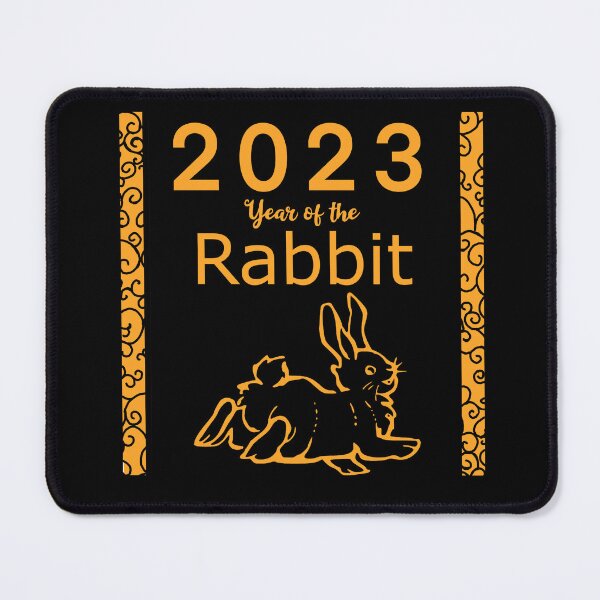 Item preview, 2023 year of the rabbit (g) designed and sold by ShyflyerArts.
