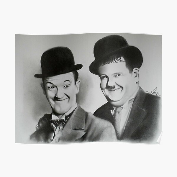 Laurel and hardy Poster