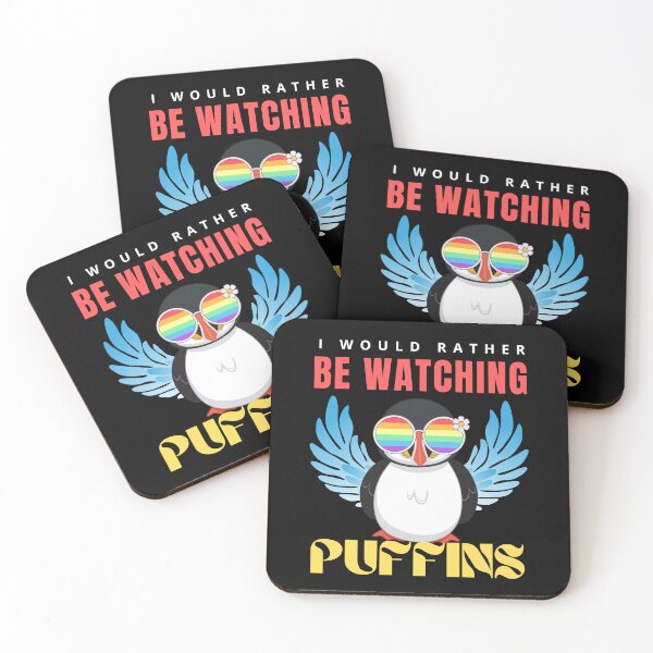 Item preview, i'd rather be watching puffins designed and sold by vidyaroul.
