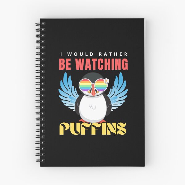 Item preview, i'd rather be watching puffins designed and sold by vidyaroul.