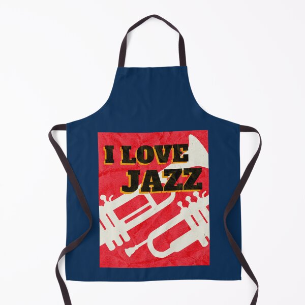 Item preview, I LOVE JAZZ DESIGN 02 RED designed and sold by philevera.