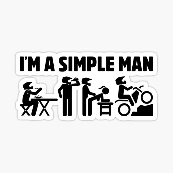 Awesome Motocross Rider Sticker