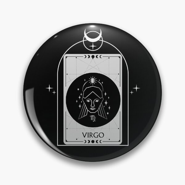 Item preview, Virgo Tarot Card Design Astrological Zodiac  designed and sold by BearCaveDesigns.