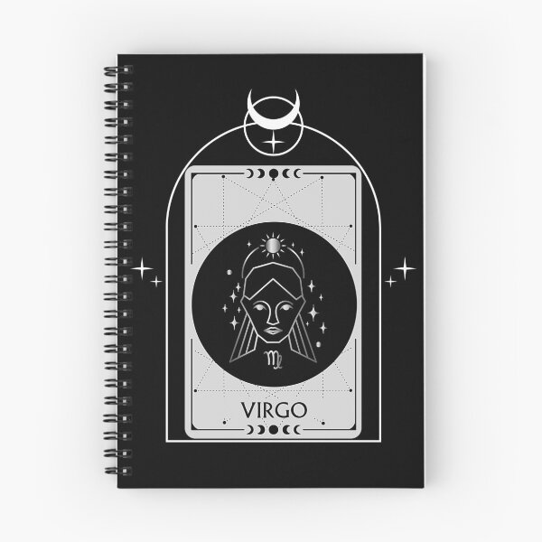 Item preview, Virgo Tarot Card Design Astrological Zodiac  designed and sold by BearCaveDesigns.