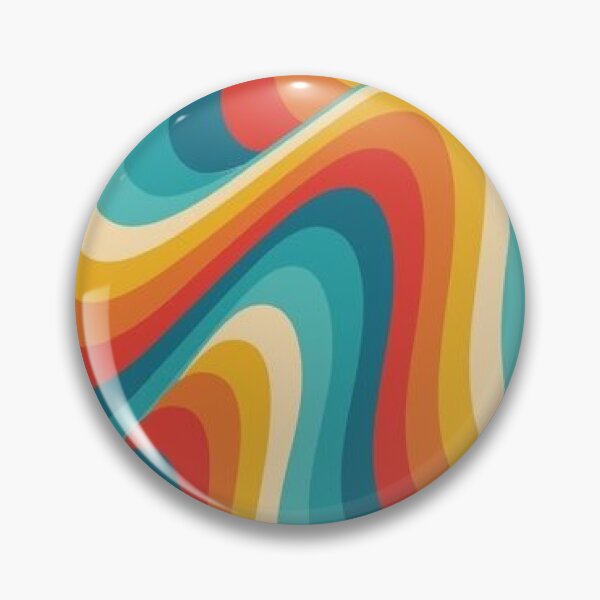 Item preview, rainbow wave designed and sold by DesignbyTaffy.