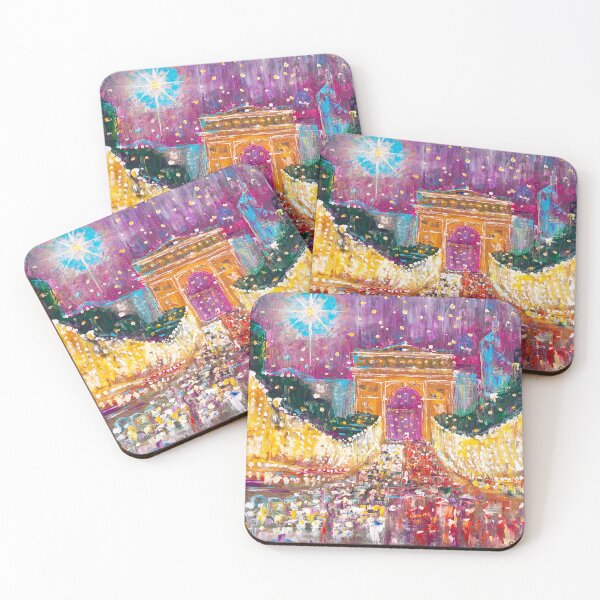 Item preview, Christmas Star Over Paris designed and sold by Natalia_Shchip.