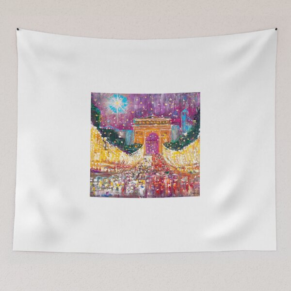 Item preview, Christmas Star Over Paris designed and sold by Natalia_Shchip.