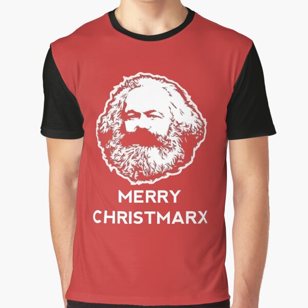 Vista previa del artículo con la obra «Filósofo Karl Marx Comunista», diseñado y vendido por Mad Factory Designs.