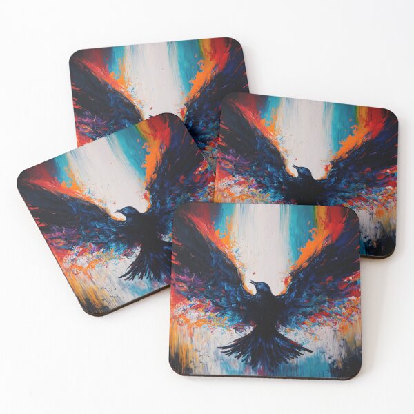 Item preview, Black-winged bird  designed and sold by Left-Hand-Tree.