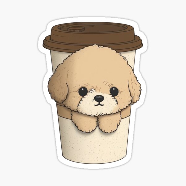 puppuccino Sticker