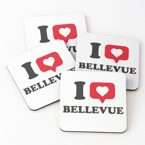 Item preview, I Love Bellevue, I Heart Bellevue, Hometown Bellevue, Washington designed and sold by Danylo Mikhnievych.