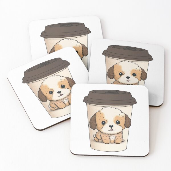 Item preview, puppuccino designed and sold by printiesart.