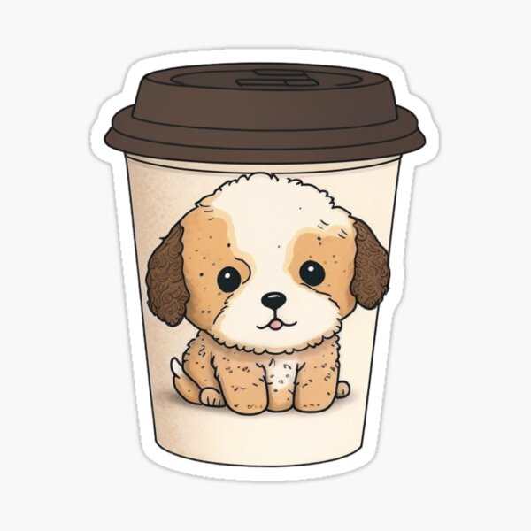 puppuccino Sticker