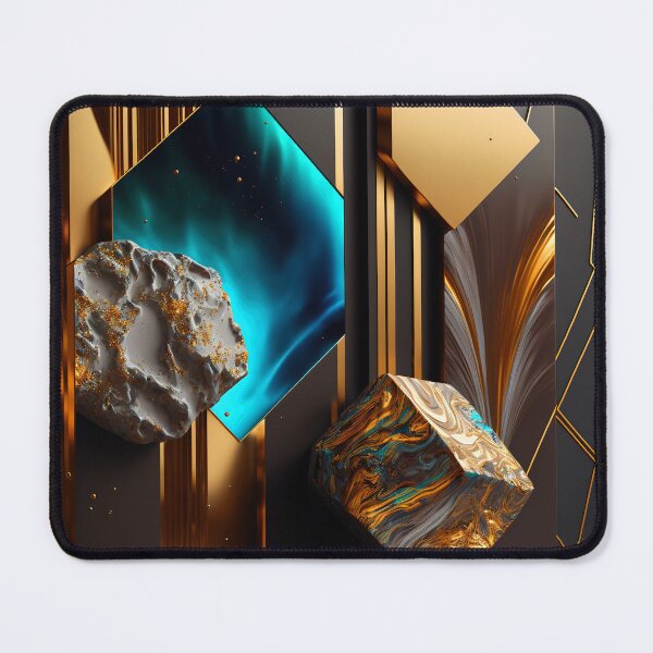 Item preview, Turquoise sphere on the background of precious stones, opal, gold designed and sold by NadiiaSemyroz.