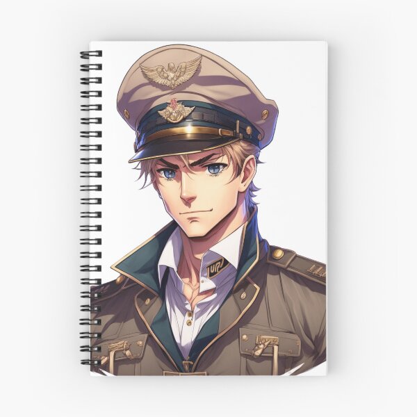 Item preview, captain male anime designed and sold by sammgdesign.