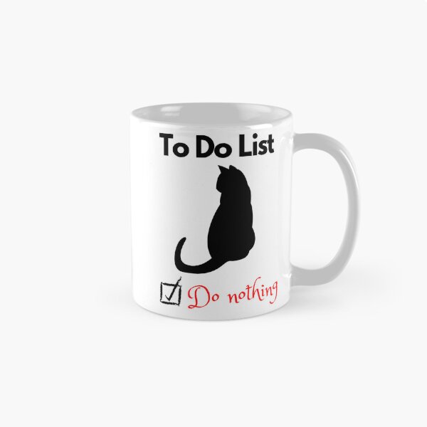 Item preview, To Do List. Do Nothing_Black designed and sold by BananaToffee.