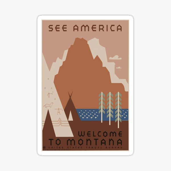 Item preview, Welcome to Montana designed and sold by Donkey's Salad.