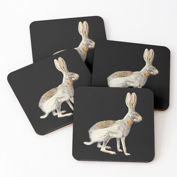 Item preview, Antelope Jackrabbit Portrait designed and sold by Futurebeachbum.