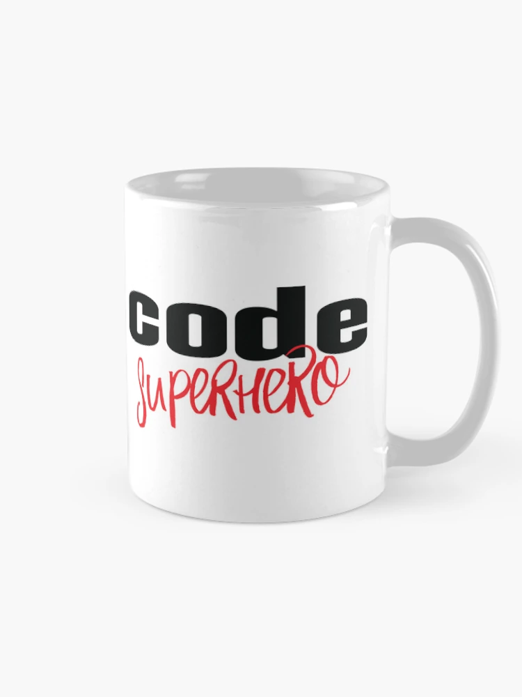 Thumbnail 3 of 6, Coffee Mug, Code Superhero designed and sold by ProjectRobotics.