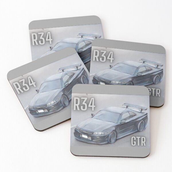Item preview, Nissan GTR R34 - Cartoon Design designed and sold by Trevor1984.