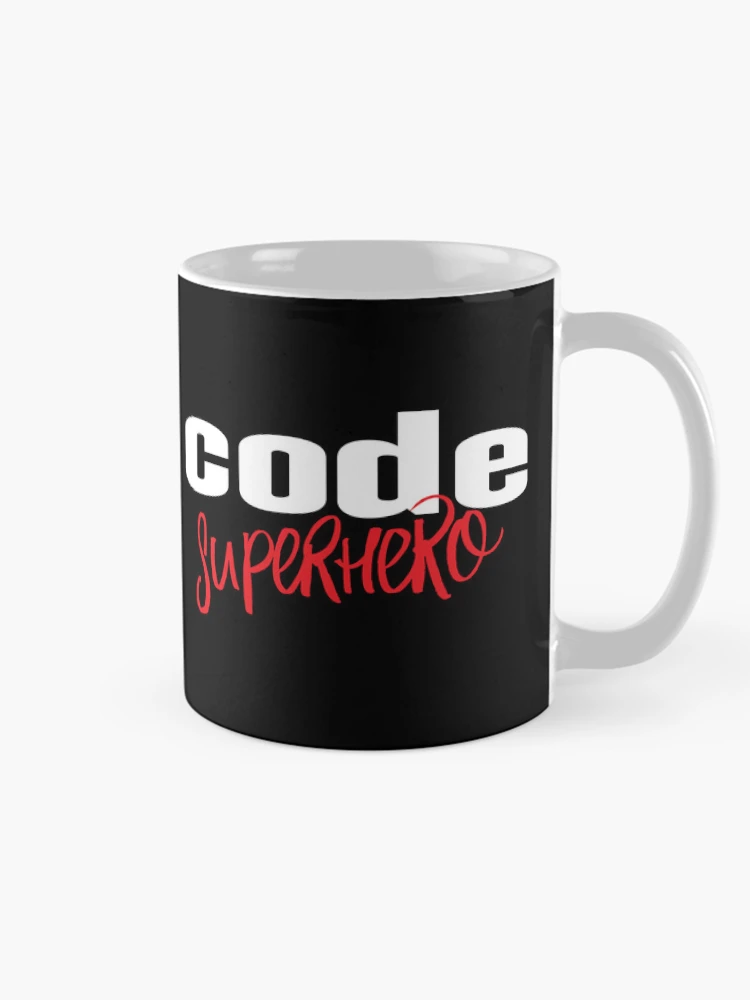 Thumbnail 3 of 6, Coffee Mug, Code Superhero designed and sold by ProjectRobotics.