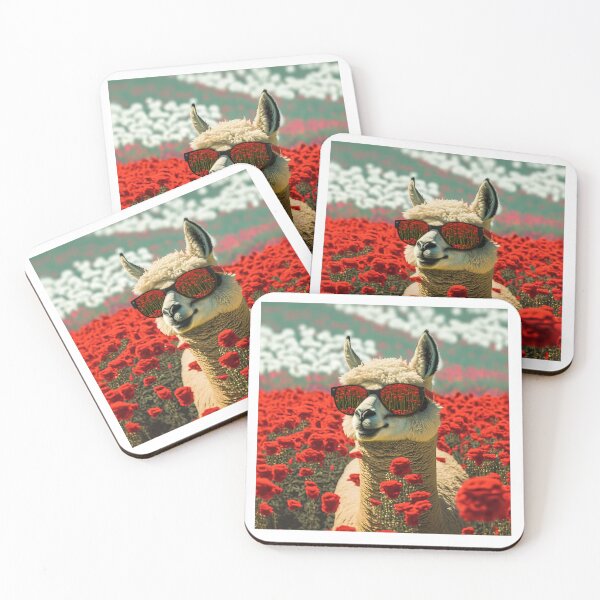Item preview, Llama In A Poppy Field designed and sold by Fauxtography.