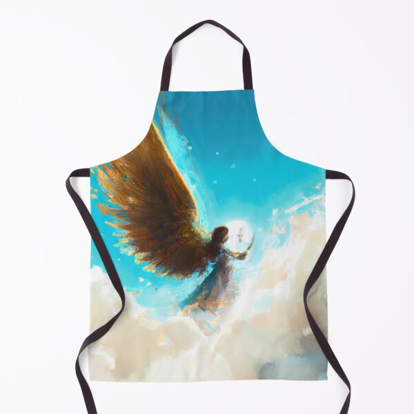 Item preview, Angel in the sky digital painting designed and sold by ACEGDesign.