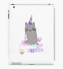 Unicorns are so last season iPad Case/Skin